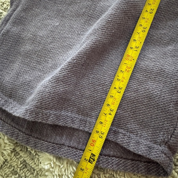 FLAX Linen Wide Leg Crop Pants Size L Comfort - Picture 10 of 13